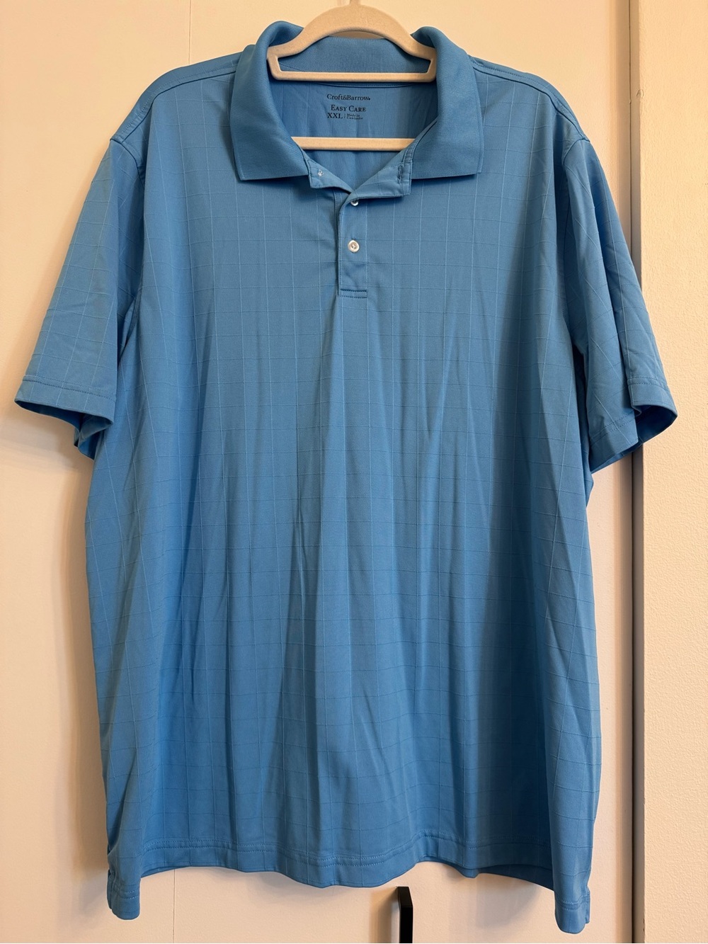 croft & barrow Men's Sky Blue Polo Shirt